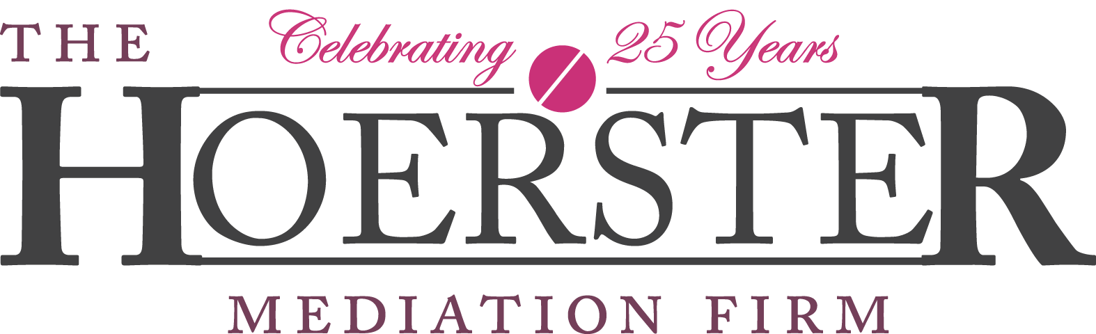 Hoerster Mediation 25 year logo